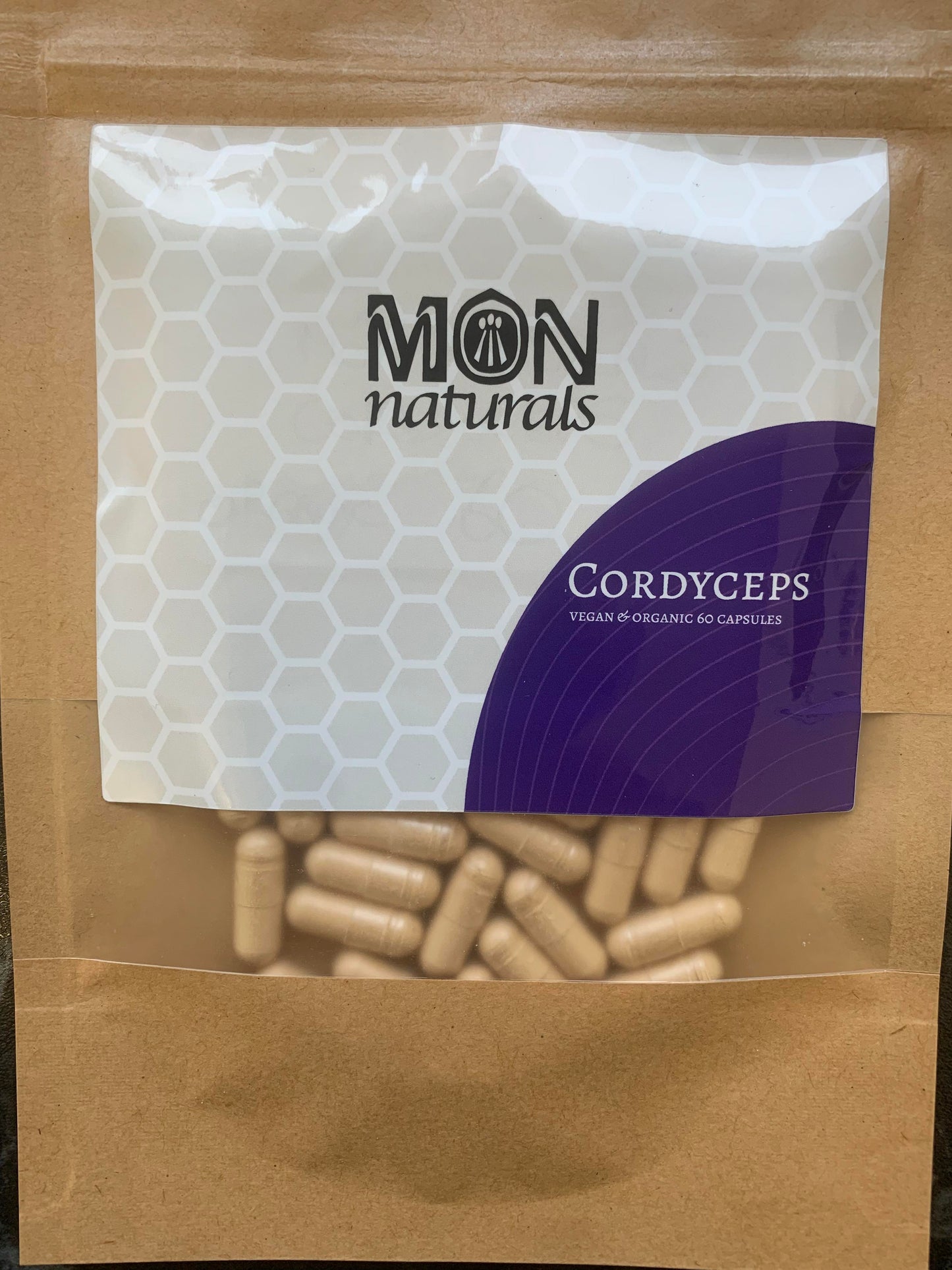 Vegan Organic Cordyceps Mushroom 60 Capsules