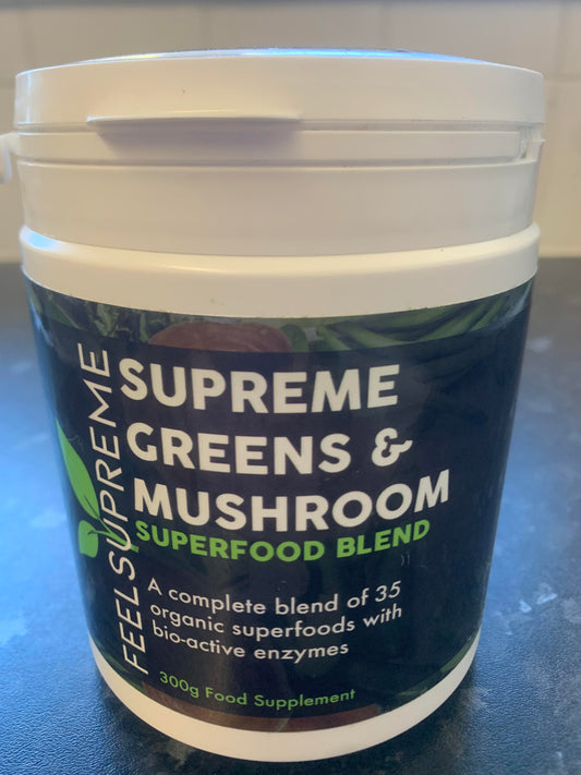 Supreme Greens & Mushroom Superfood Blend Organic