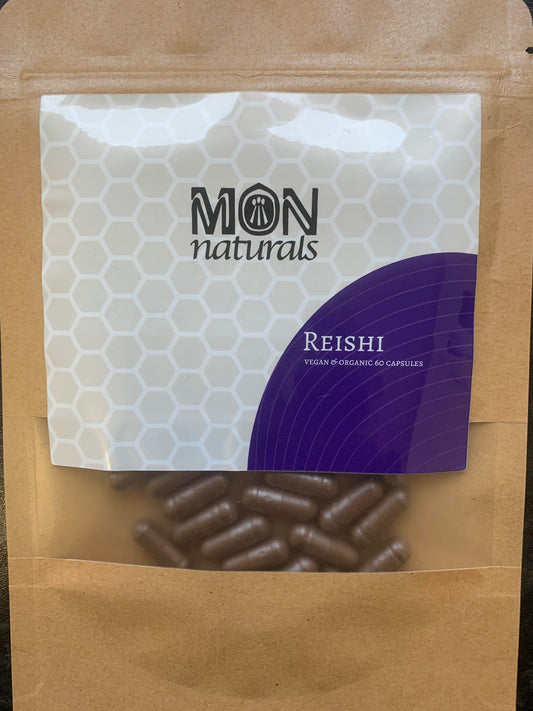 Vegan Organic Reishi Mushroom 60 Capsules